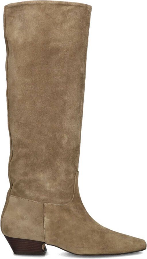 TORAL Hoge Laarzen Dames Sasha Maat: 37 Materiaal: Suède Kleur: Camel