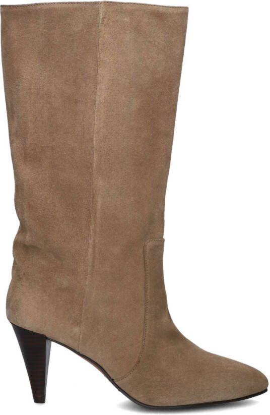 TORAL Hoge Laarzen Dames Seller Maat: 41 Materiaal: Suède Kleur: Taupe