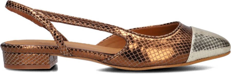 TORAL Slingbacks Dames Luisa Met Maat: 38 Materiaal: Leer Kleur: Brons - Foto 4