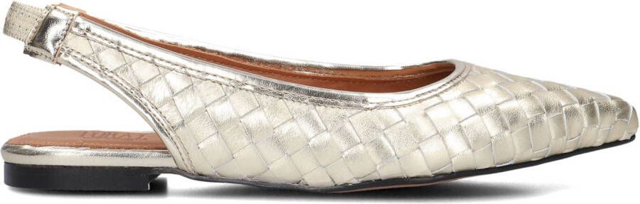 TORAL Slingbacks Dames Zoe Maat: 41 Materiaal: Leer Kleur: Goud
