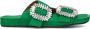 TORAL Slippers Dames 10865 Sue Maat: 37 Materiaal: Leer Kleur: Groen - Thumbnail 3