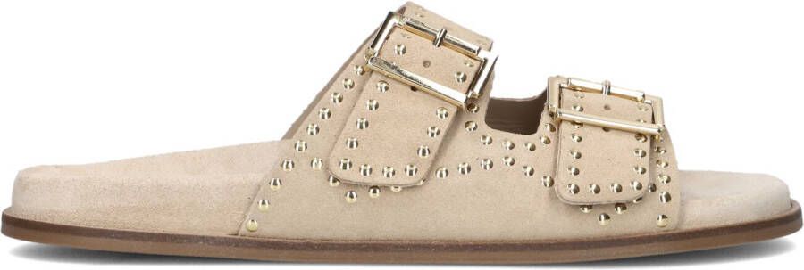 TORAL Teenslippers Dames Selma Maat: 37 Materiaal: Suède Kleur: Beige