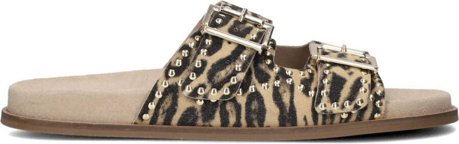 TORAL Teenslippers Dames Selma Maat: 36 Materiaal: Suède Kleur: Beige