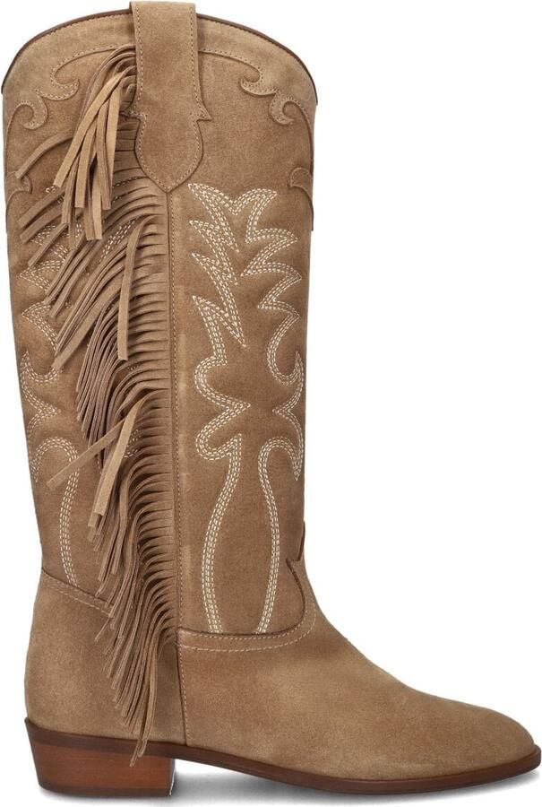 TORAL Cowboylaarzen Dames Luan Suède Camel