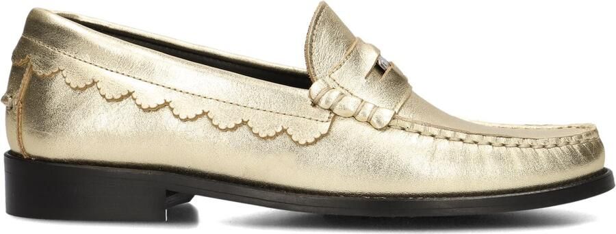 TORAL Loafers Dames Coin Maat: 42 Materiaal: Leer Kleur: Goud