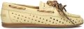 TORAL Loafers Dames Kimana Leer Beige - Beige