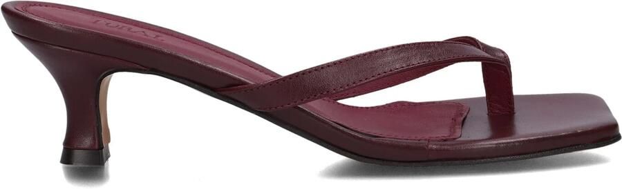 TORAL Muiltjes Dames Rocio Leer Rood