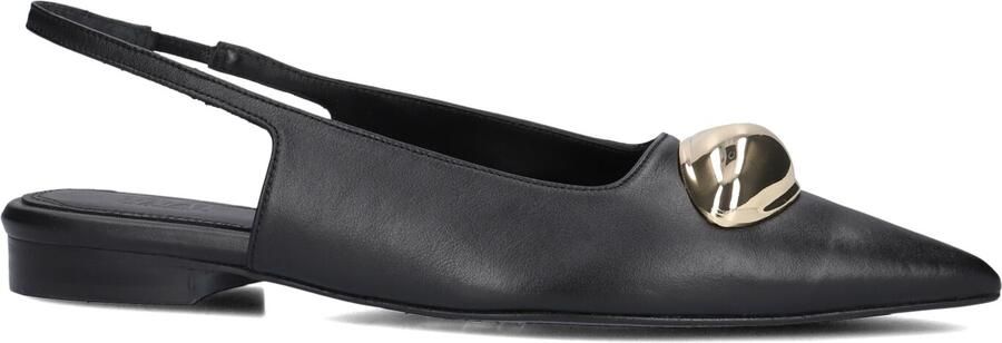 TORAL Slingbacks Dames Carole Leer Zwart - Foto 1