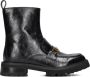 TWINSET MILANO Boots Dames 252tgt082 Maat: 41 Materiaal: Leatherlook Kleur: Zwart - Thumbnail 2