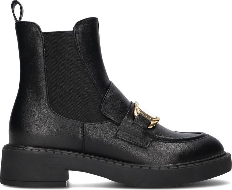 TWINSET MILANO Chelsea Boots Dames 242tcp32 Maat: 39 Materiaal: Leatherlook Kleur: Zwart - Foto 3