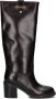 TWINSET MILANO Hoge Laarzen Dames 252tcp080 Maat: 40 Materiaal: Leer Kleur: Bruin - Thumbnail 3
