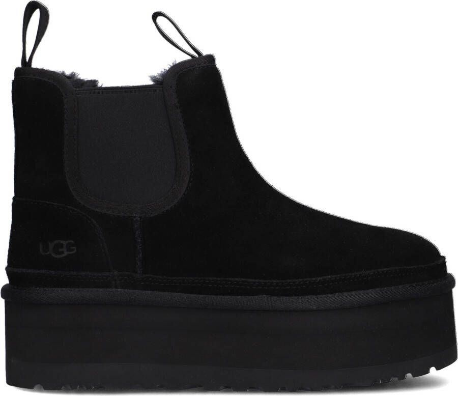 UGG Chelsea Boots Dames W Neumel Platform Chelsea Maat: 43 Materiaal: Suède Kleur: Zwart - Foto 3