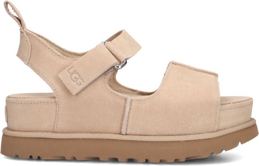 UGG Dames W Goldenstar Hi Maat: 40 Materiaal: Suède Kleur: Beige