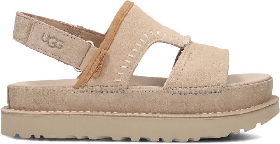 UGG Dames W Goldenstar Regenerate Maat: 38 Materiaal: Suède Kleur: Beige