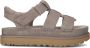 UGG Dames W Goldenstar Strap Maat: 40 Materiaal: Suède Kleur: Taupe - Thumbnail 2