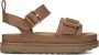 UGG Dames W Goldenstar Villa Maat: 41 Materiaal: Nubuck Kleur: Cognac - Thumbnail 3