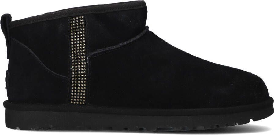 UGG Enkellaarsjes Dames Classic Ultra Mini Bling Maat: 42 Materiaal: Suède Kleur: Zwart