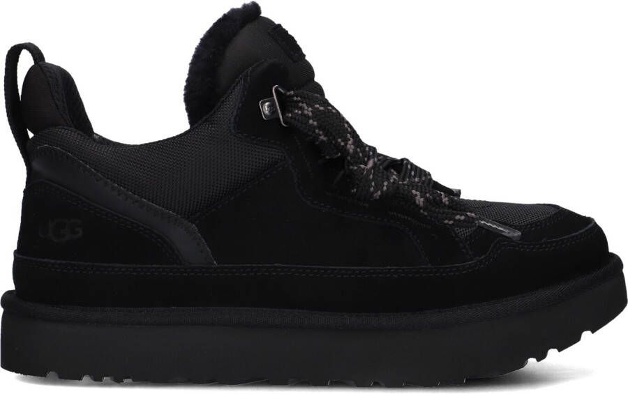 UGG Lage Sneakers Heren M Lowmel Maat: 43 Materiaal: Suède Kleur: Zwart