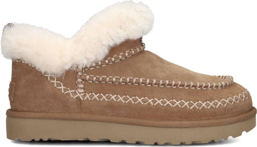 UGG Vachtlaarzen Dames Classic Ultra Mini Alpine Maat: 36 Materiaal: Suède Kleur: Bruin - Foto 2