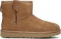 UGG Vachtlaarzen Dames Classic Mini Bailey Zip Maat: 42 Materiaal: Suède Kleur: Camel - Thumbnail 3