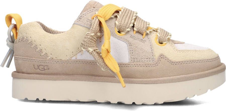 UGG Lage Sneakers Dames Lo Lowmel Biarritz Maat: 41 Materiaal: Suède Kleur: Beige
