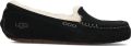 UGG Pantoffels Dames Sloffen Instappers Suède Harde zool Dichte hiel 1106878 Zwart - Zwart