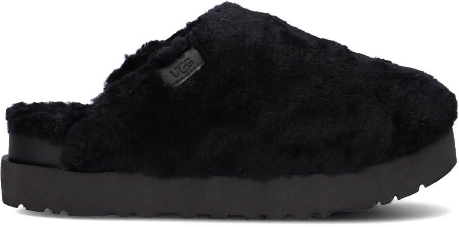 UGG Pantoffels Dames W Fuzz Sugar Slide Maat: 37 Materiaal: Textiel Kleur: Zwart