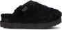 UGG Pantoffels Dames W Fuzz Sugar Slide Maat: 37 Materiaal: Textiel Kleur: Zwart - Thumbnail 2
