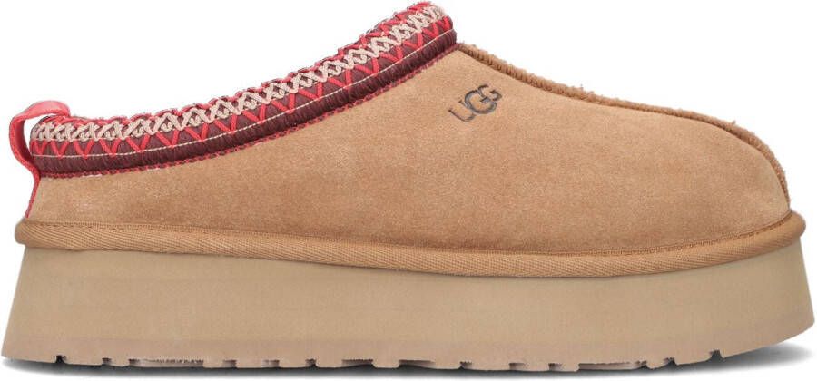 UGG Pantoffels Dames W Tazz Maat: 41 Materiaal: Suède Kleur: Cognac