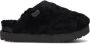 UGG Pantoffels Dames W Fuzz Sugar Slide Maat: 36 Materiaal: Textiel Kleur: Zwart - Thumbnail 2