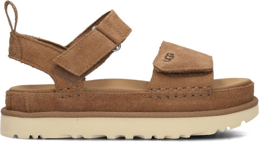UGG Plateausandalen W GOLDENSTAR plateausandaal sandaal met klittenbandsluiting - Foto 7