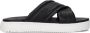 UGG Slippers Dames W Zayne Crossband Maat: 39 Materiaal: Leer Kleur: Zwart - Thumbnail 2