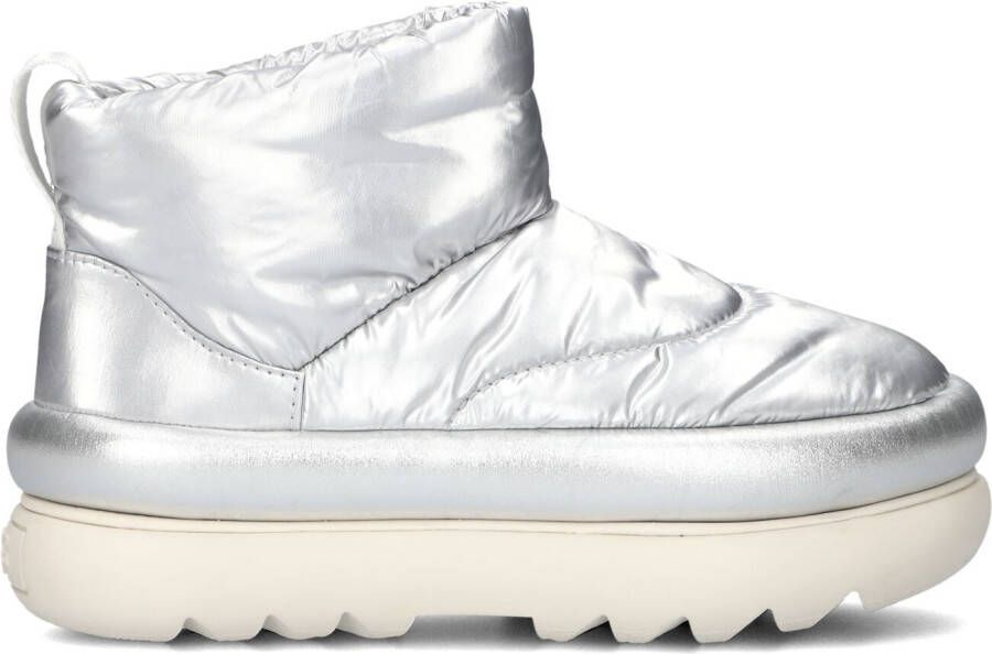 UGG Snowboots Dames Classic Maxi Mini Metallic Maat: 37 Materiaal: Textiel Kleur: Zilver