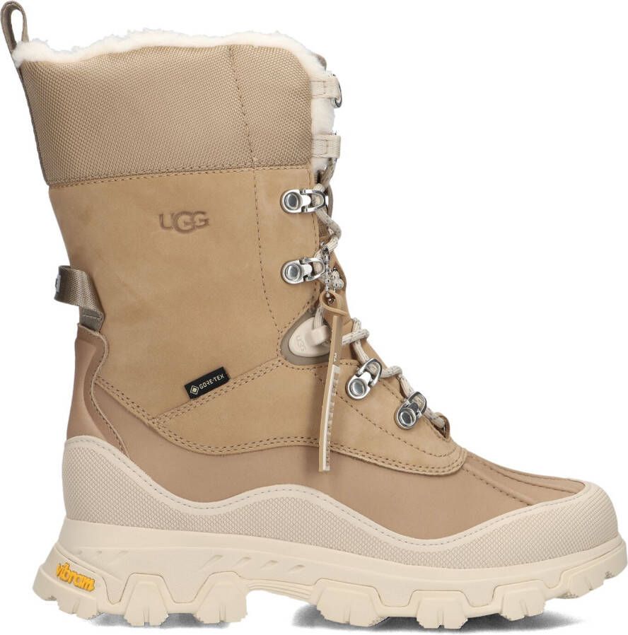 UGG Snowboots Dames W Adirondack Meridian Maat: 36 Materiaal: Nubuck Kleur: Beige