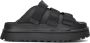 UGG Teenslippers Dames W Goldenstar Slide Maat: 41 Materiaal: Rubber Kleur: Zwart - Thumbnail 1