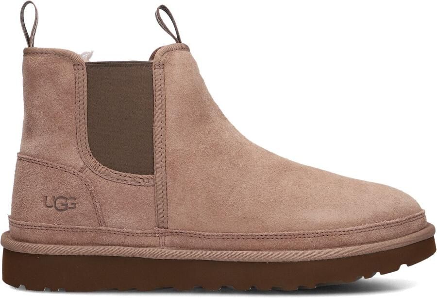 UGG Chelsea Boots Heren Neumel Maat: 42 Materiaal: Suède Kleur: Beige