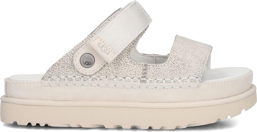 UGG Dames W Goldenstar Crackle Glide Maat: 39 Materiaal: Textiel Kleur: Beige