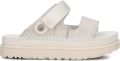 UGG Dames W Goldenstar Crackle Glide Textiel Beige - Beige