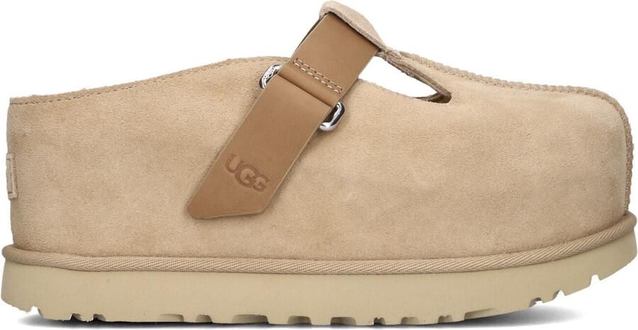 UGG Instappers Dames W Goldenstar Hi Clog Maat: 38 Materiaal: Suède Kleur: Beige - Foto 2