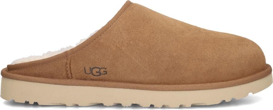 UGG Pantoffels Heren M Classic Slip-on Maat: 42 Materiaal: Suède Kleur: Camel