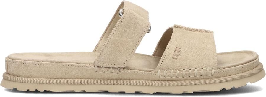 UGG Slippers Dames W Goldengaze Slide Maat: 40 Materiaal: Suède Kleur: Beige - Foto 2