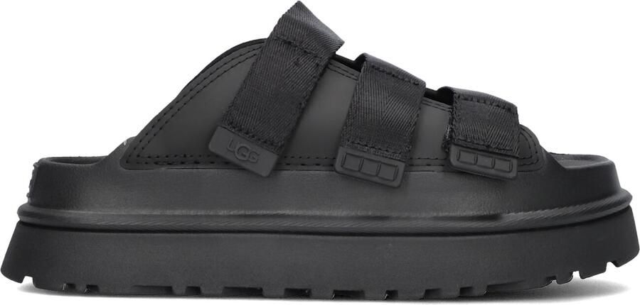 UGG Teenslippers Dames W Goldenstar Slide Maat: 41 Materiaal: Rubber Kleur: Zwart - Foto 2