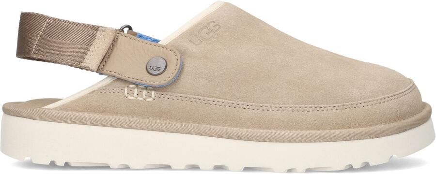 UGG Slippers Heren Marketing Model Maat: 45 Materiaal: Suède Kleur: Beige