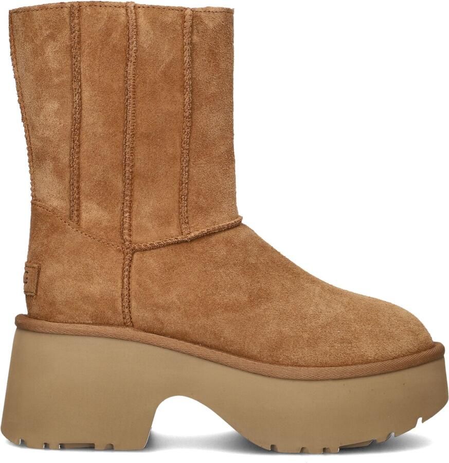 UGG Vachtlaarzen Dames Classic Twin Seam New Heights Maat: 38 Materiaal: Suède Kleur: Cognac - Foto 6