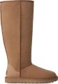 UGG Vachtlaarzen Dames W Classic Ultra Tall Suède Camel - Camel