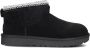 UGG Vachtlaarzen Dames Classic Ultra Mini Maxi Curly Maat: 37 Materiaal: Suède Kleur: Zwart - Thumbnail 2