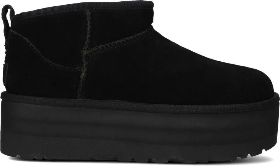 UGG Vachtlaarzen Dames Classic Ultra Mini Platform Maat: 40 Materiaal: Suède Kleur: Zwart