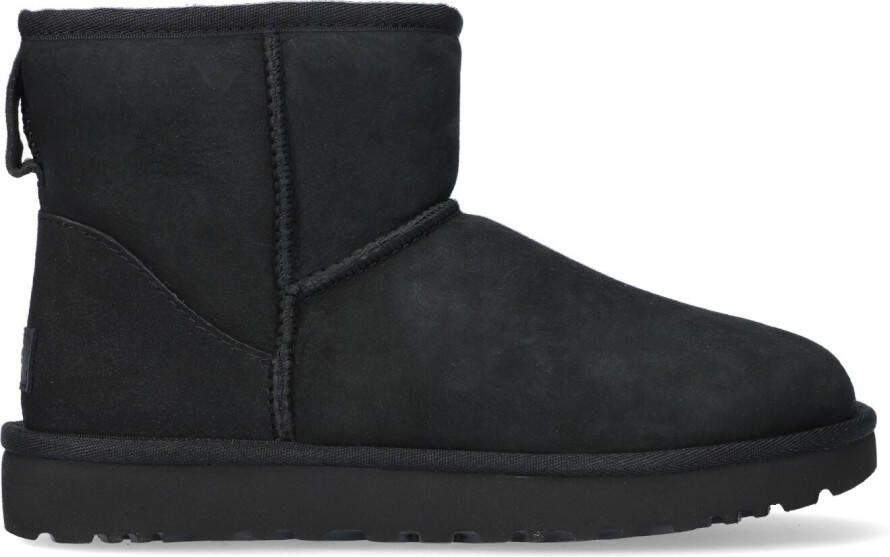 UGG Vachtlaarzen Dames W Classic Mini Ii Suède Zwart
