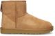 UGG Vachtlaarzen Dames W Classic Mini Ii Suède Camel - Bruin