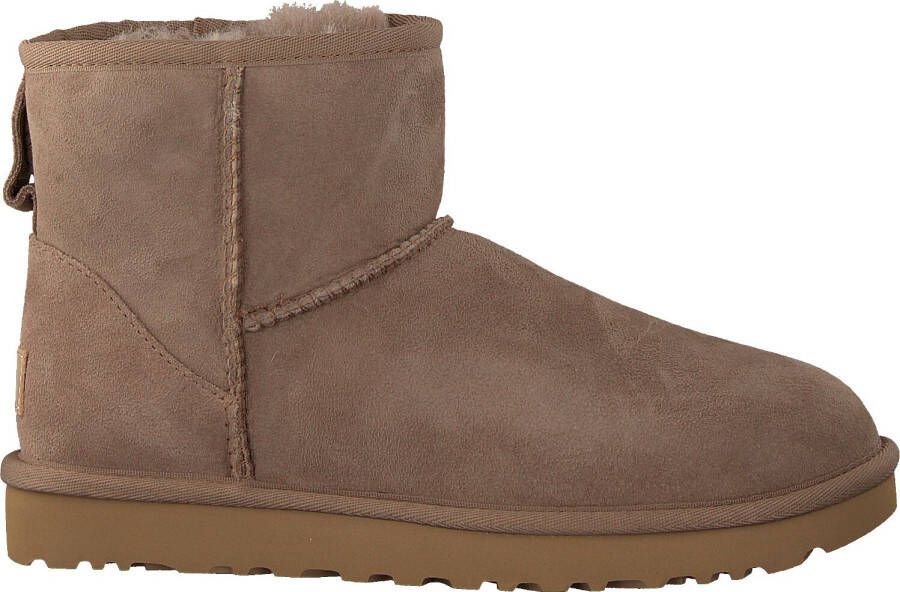 UGG Vachtlaarzen W Classic Mini Ii Maat: 42 Materiaal: Suède Kleur: Camel - Foto 7